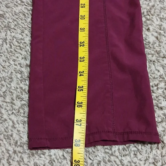 Women's Burgundy Scrubstar Nursing Set - Picture 13 of 15